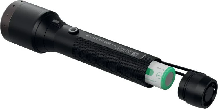 Dritë dore Ledlenser P9R Core LEP, e zezë