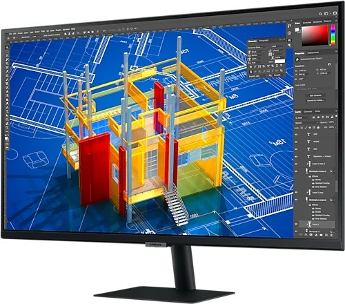 Monitor Samsung LS32A706NWUXEN, 32", 4K Ultra HD, LCD, i zi