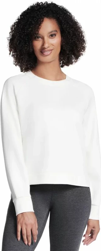 Maicë e gjatë Skechers Skechluxe Elevate Crewneck LT152-OFWT, e bardhë [Madhësia: L]
