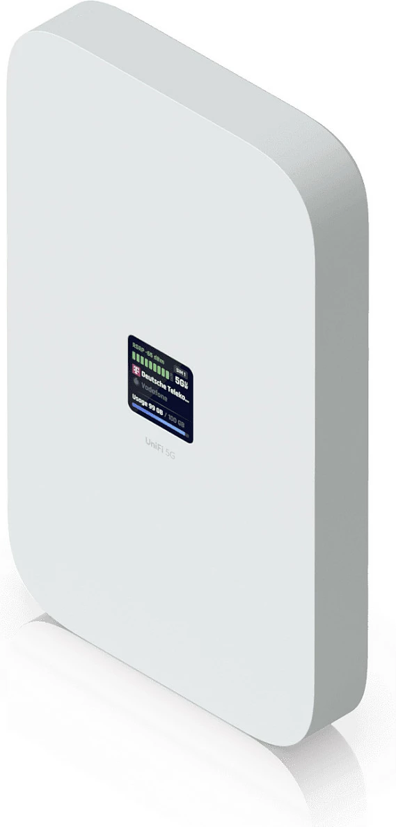 Modem 5G Ubiquiti UniFi 5G Max, 2.5GbE, PoE, Dual SIM/eSIM, i bardhë