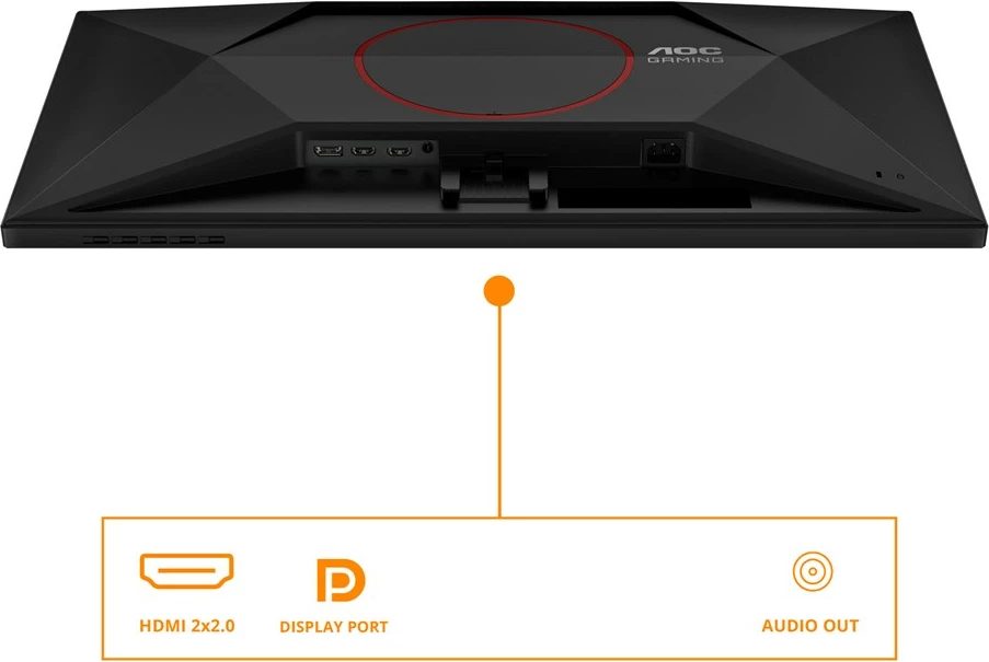 AOC Gaming Q27G42XNE 27" QHD 180Hz - Fast VA, 0.5ms, HDR10, Adaptive Sync