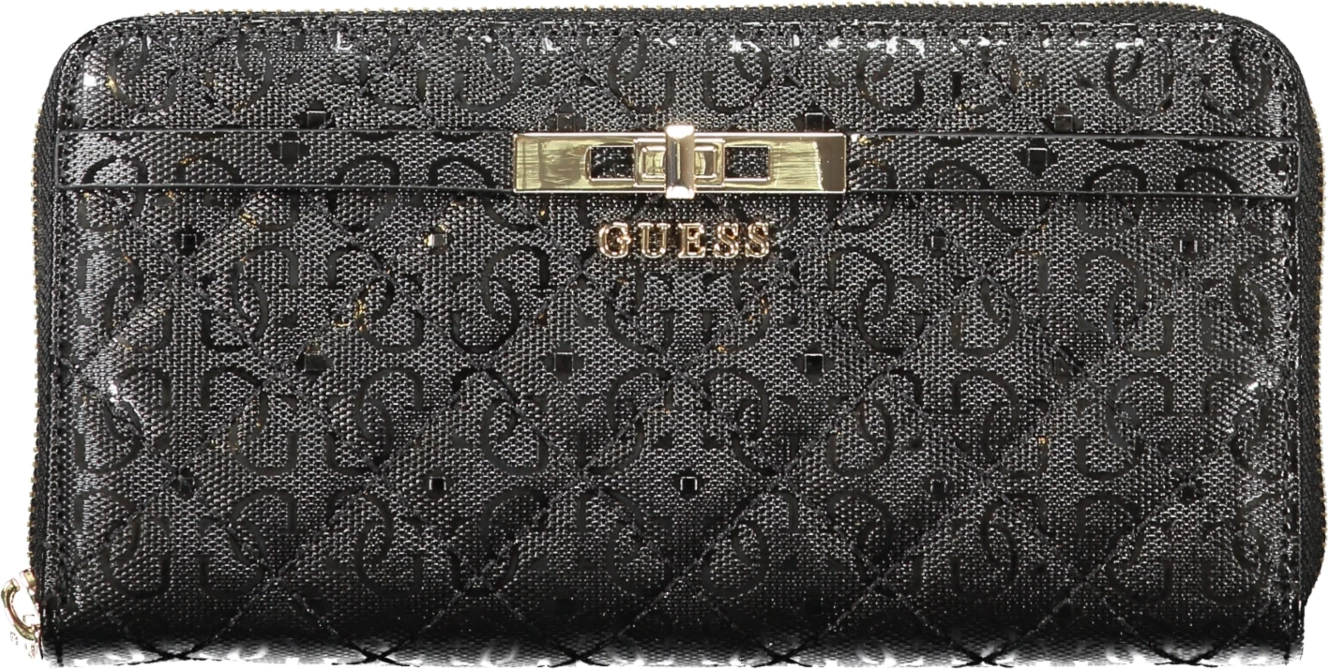 Portofol GUESS JEANS IDRA SLG WALLET femra, e zezë