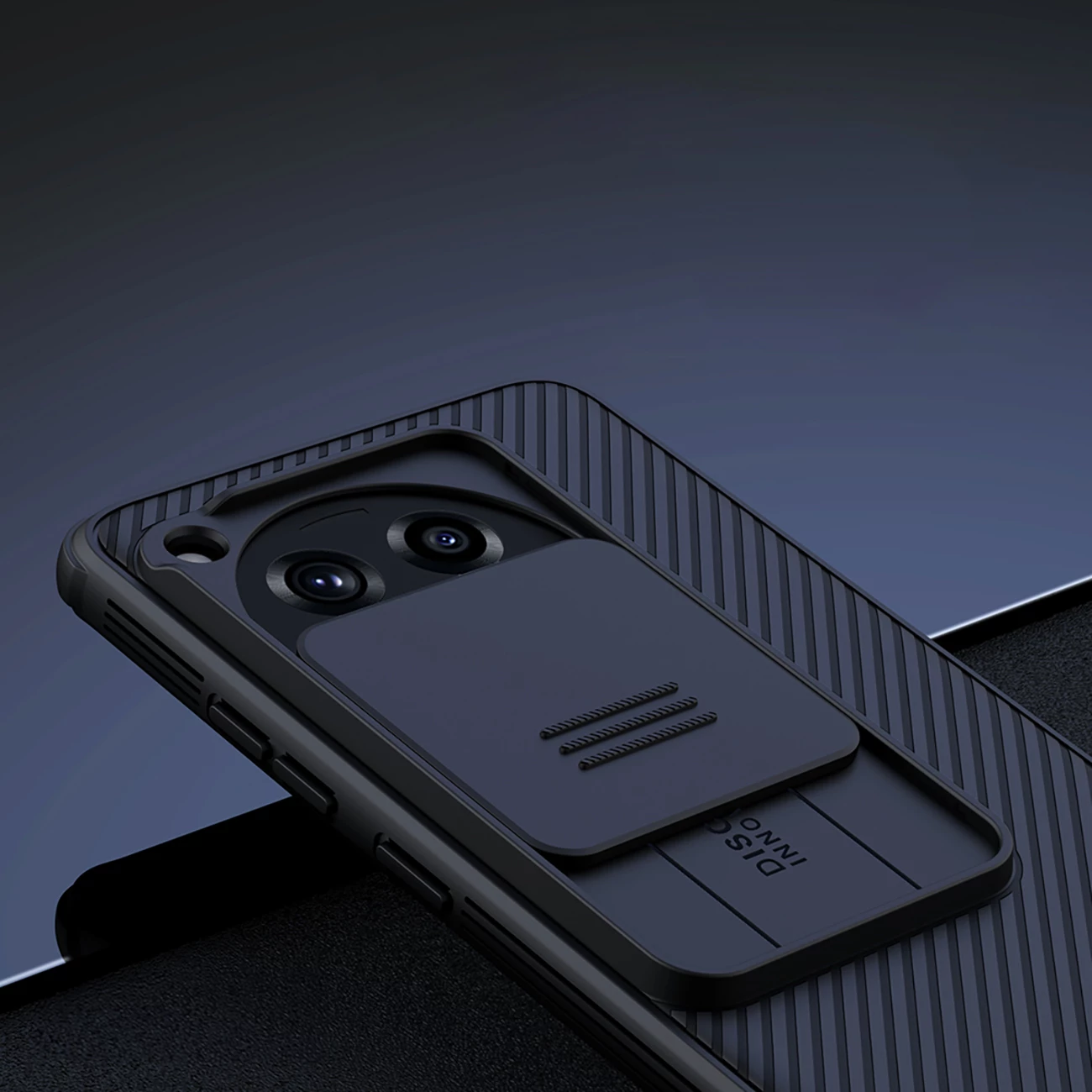 Mbështjellës Nillkin CamShield Pro për OnePlus Ace 3 / 12R, i zi