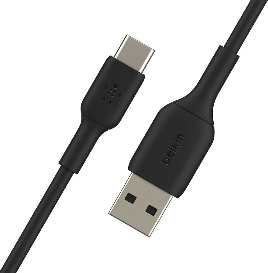 Kabëll Belkin CAB001BT2MBK, 2 m, USB A në USB C, Ngjyrë e zezë