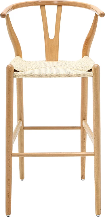 Karrige për bar Sandra, dru, litar natyral