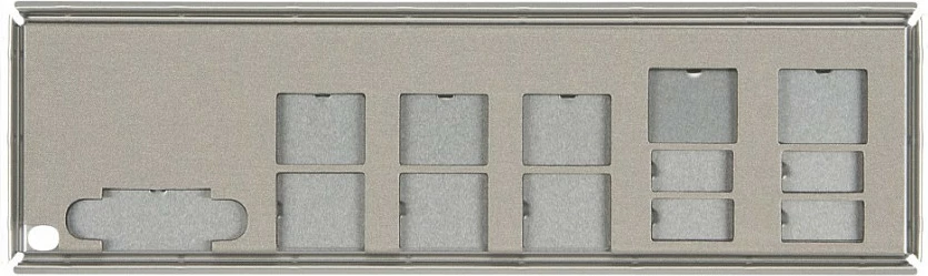 Mburojë I/O Supermicro MCP-260-00084-0N, për pllaka amë mATX/ATX/eATX, metal, argjend