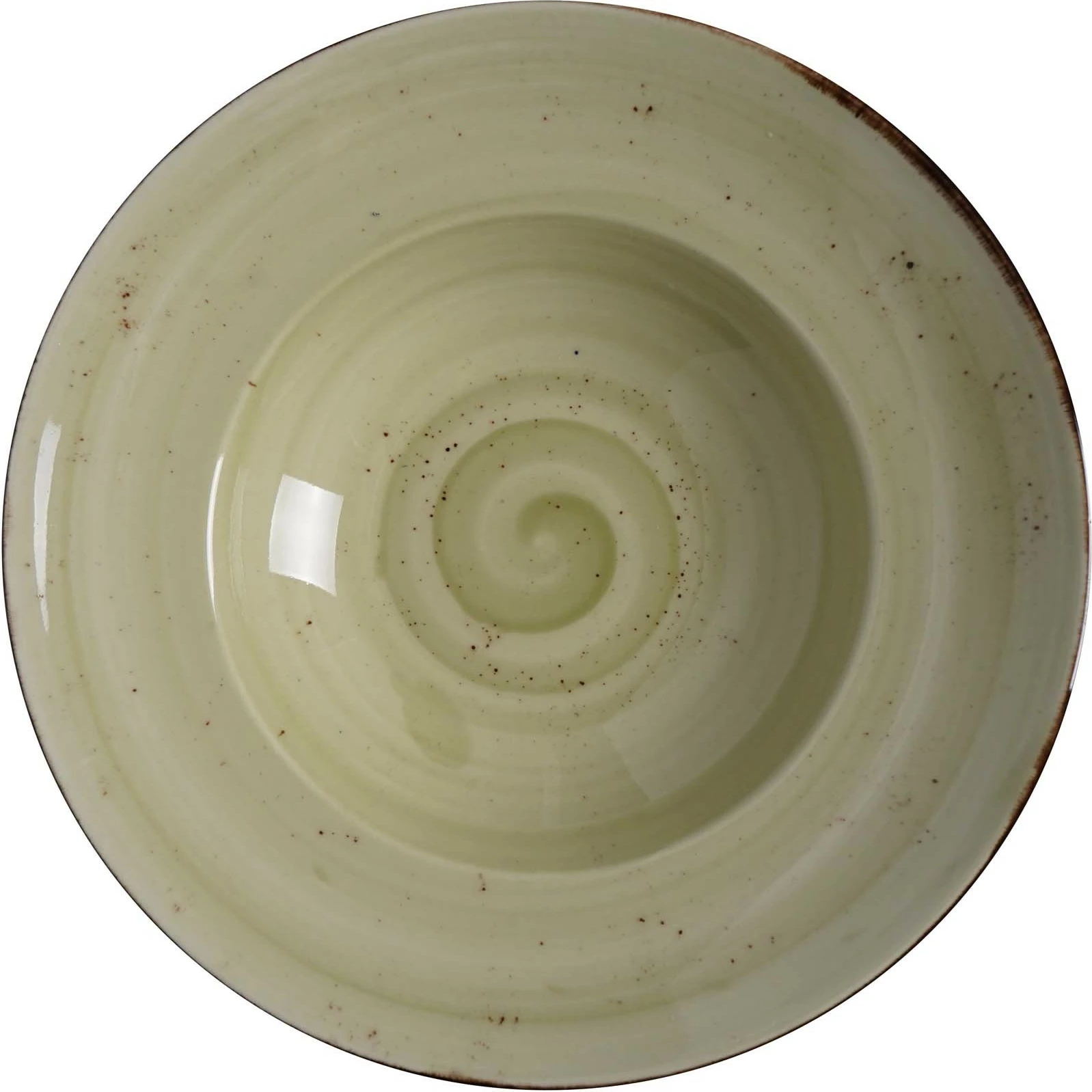 Pjatë për pasta Fine Dine Olive 270 mm 400 ml, e gjelbër, set 6 copë