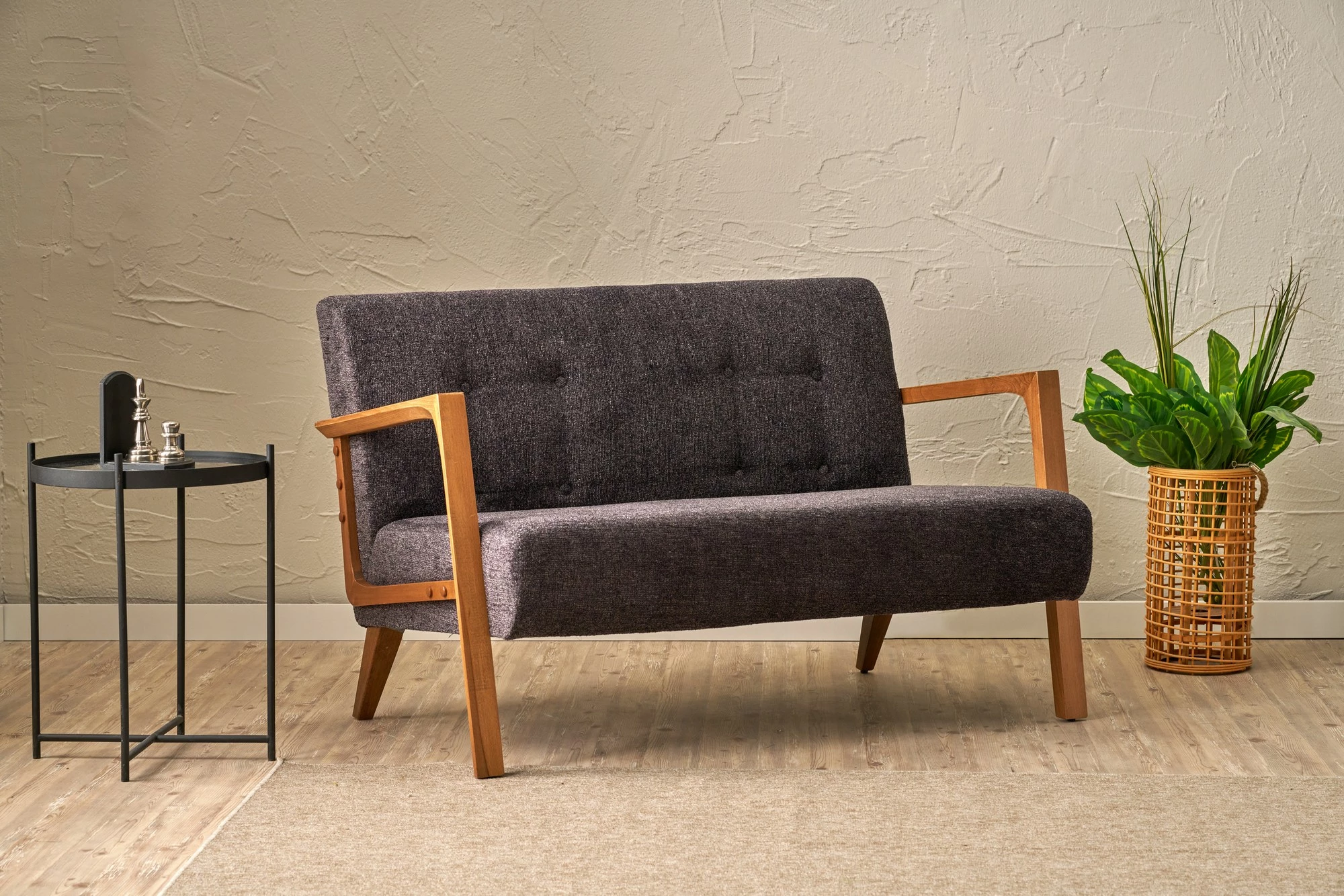 Divan dy ulëshe Atelier del Sofa, Kemer, antracit