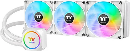Ftohës uji Thermaltake TH420 ARGB Sync, për CPU, ngjyrë e bardhë