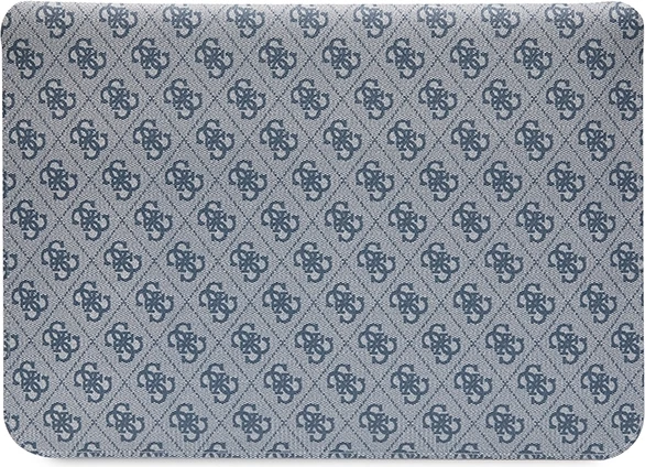 Mbështjellës laptopi Guess 4G Stripe Metal Logo, deri 14", Blu