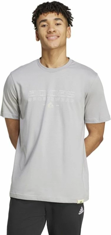 Maicë adidas për meshkuj, e hirtë [Madhësia: XL]