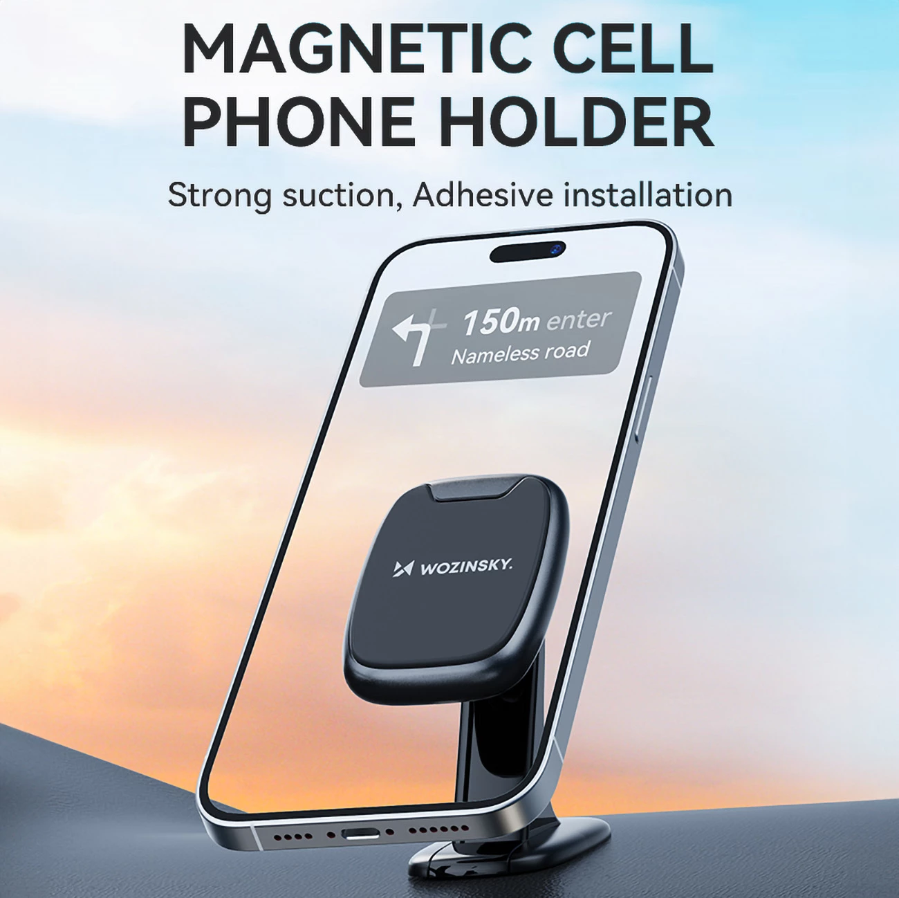 Mbështjellës magnetik për makinë Wozinsky WUMTD, për panel, i zi