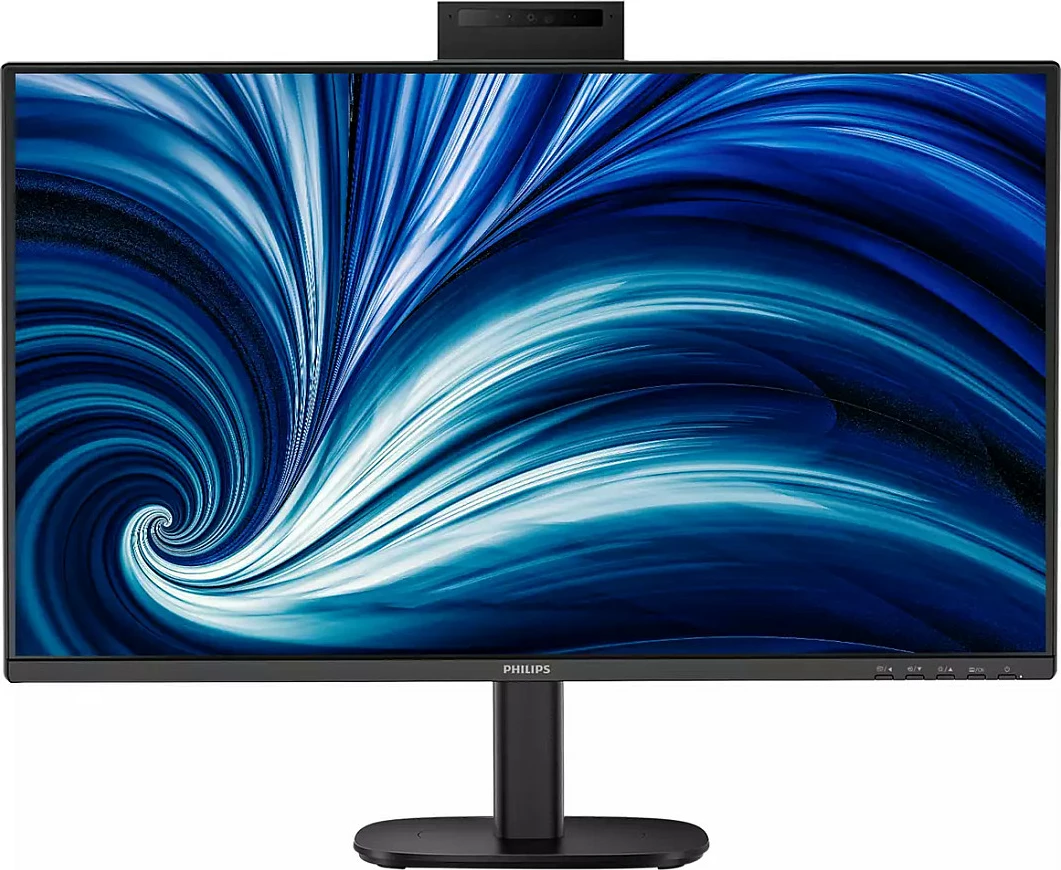 Monitor Philips 27B2U3601H/00 27" QHD 120Hz USB-C 90W me Webcam, i zi