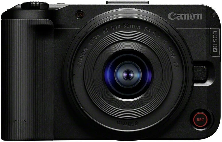 Aparat pa pasqyrë Canon EOS R50 V me objektiv RF-S 14-30mm F4-6.3 IS STM PZ, e zezë