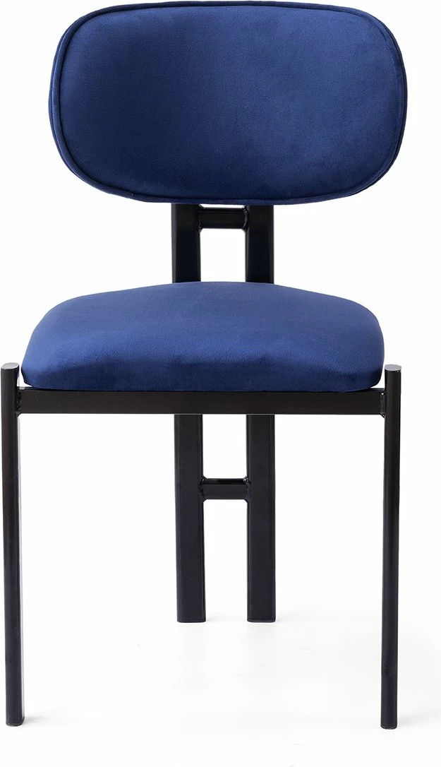 Set karrigesh (2 copë) Skye Decor, ngjyrë blu e errët dhe e zezë, Muriz - 4967