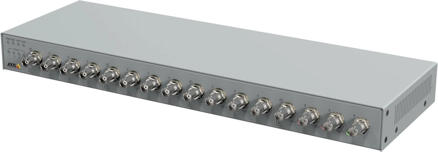 Video encoder Axis 02037-003, 16 kanale, 4K, PTZ, SFP, H.264/H.265