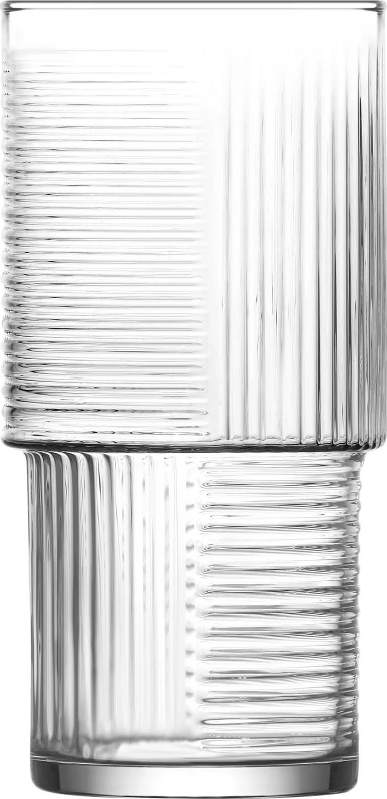 Gotë long drink LAV Istanbul 400 ml transparente, set 12 copë