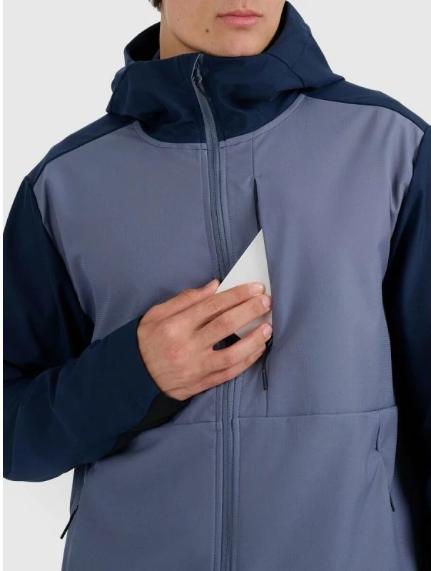 Jakne softshell për meshkuj 4f, e zezë [Madhësia: XXL]
