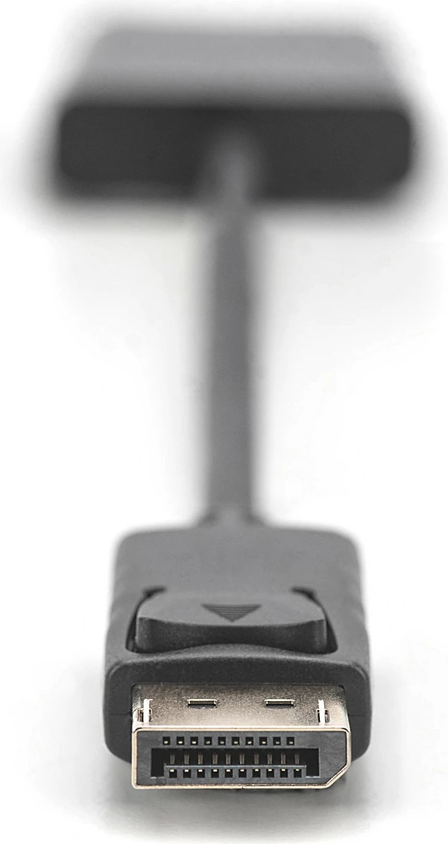 Adapter aktiv Digitus, Mini DisplayPort në DVI-I, 0.15m, i zi