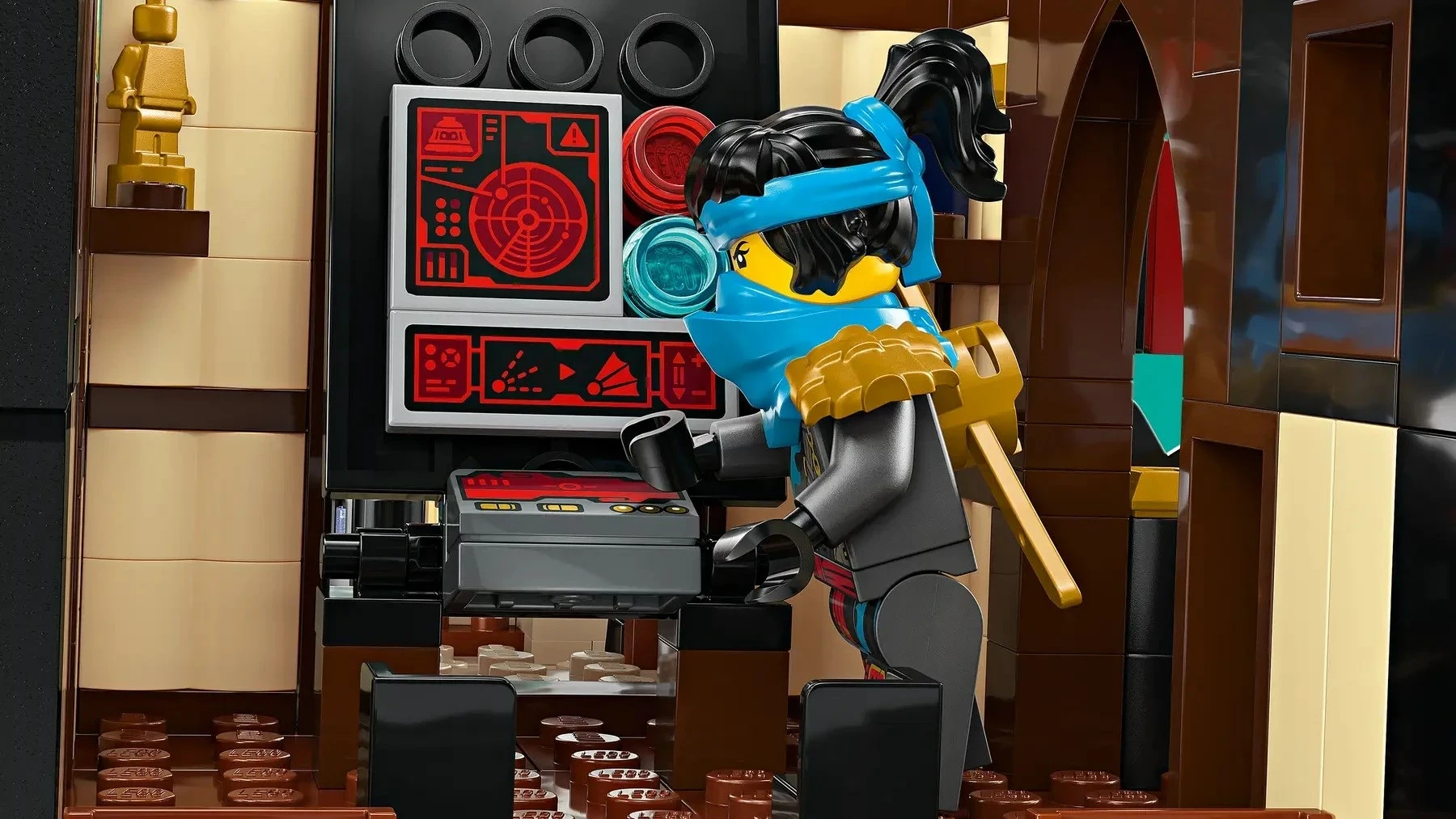 Set LEGO NINJAGO The Temple Bounty 71848 me 6 minifigura