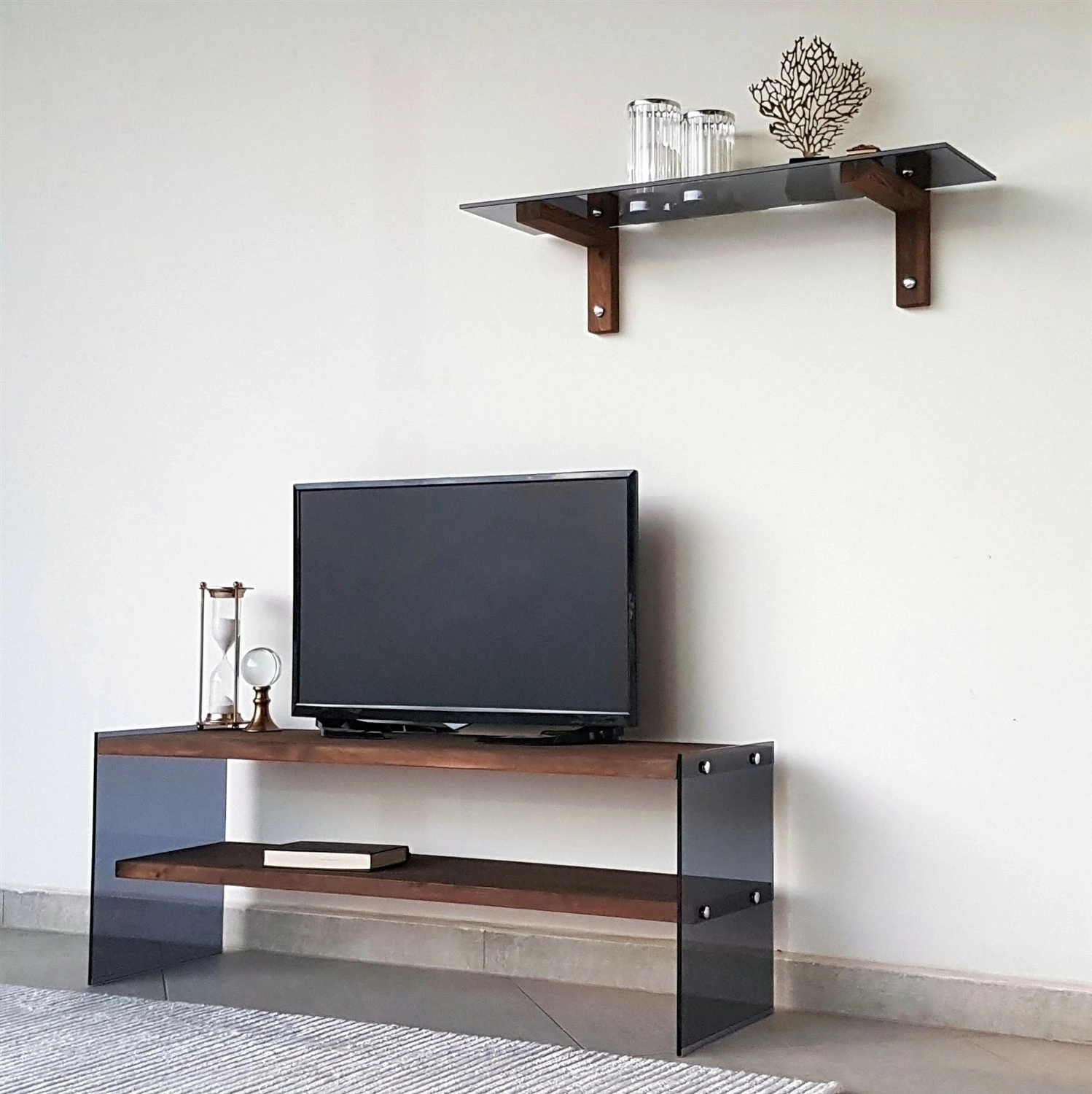 Njësi TV Skye Decor, ngjyrë arre, TV101