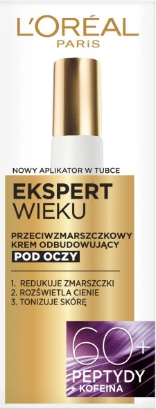 Krem për sy L'Oreal Paris Expert Age 60+ Anti-Wrinkle Rebuilding për femra 15ml