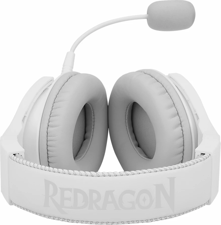 Kufje gaming Redragon Pandora 2 H350W-RGB, 50mm, 3.5mm + USB, RGB, surround, e bardhë