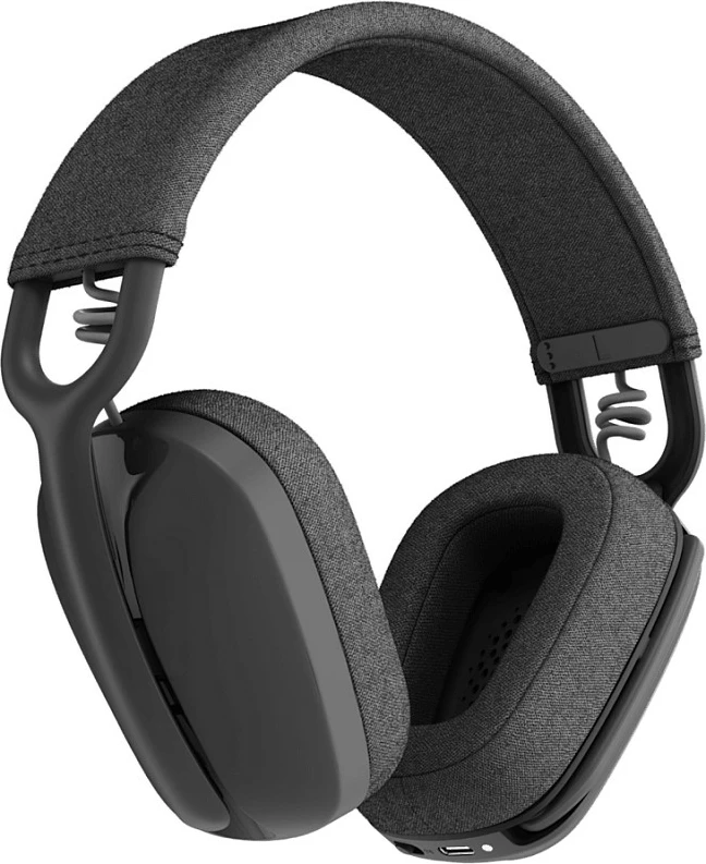 Kufje Logitech Zone Vibe Wireless, Bluetooth 5.2, over-ear, me mikrofon, 20h, Graphite 2