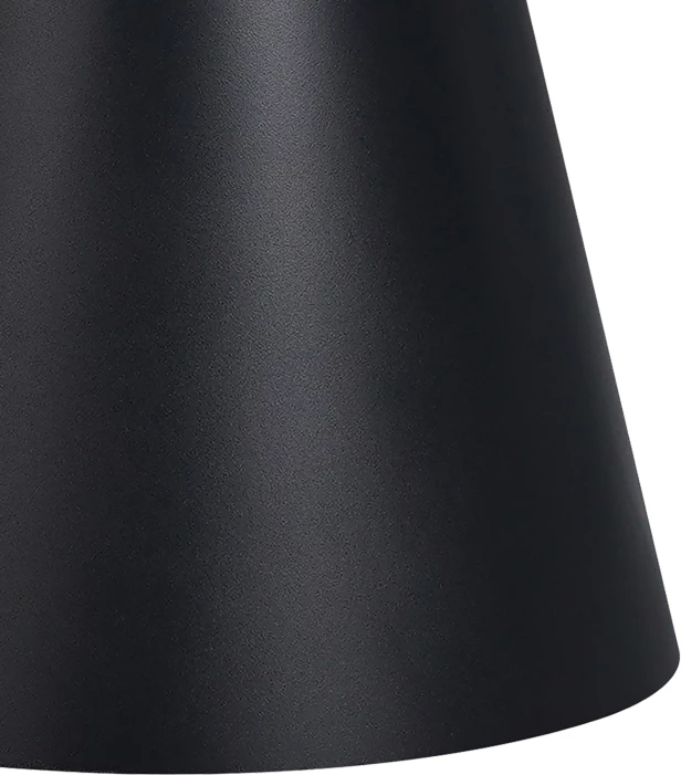 Tavolina anësore Fabrin Inart, gur i sinteruar, metal i zi, set