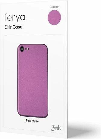 Mbështjellës 3MK Ferya SkinCase për Samsung Galaxy S7 G930, plastik, rozë matte, set 1 copë + pecetë antipluhur + pecetë e lagët