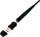 Adapter Wi‑Fi USB LogiLink WL0238, 433 Mbit/s, 802.11ac, antenë e jashtme, i zi