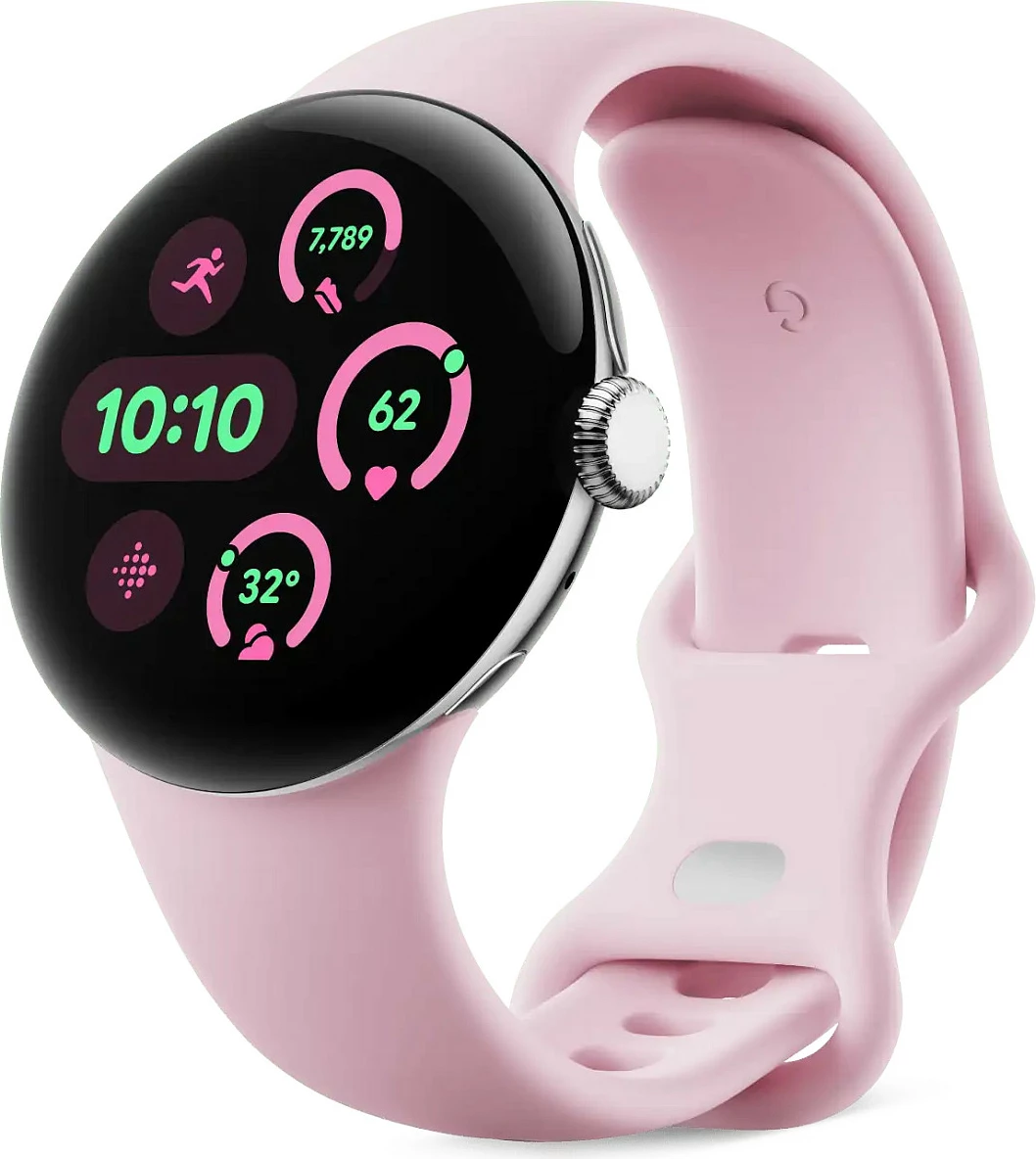 Rrip smartwatch Google Pixel Watch 3 Active Band 41mm, Rose Quartz, Small