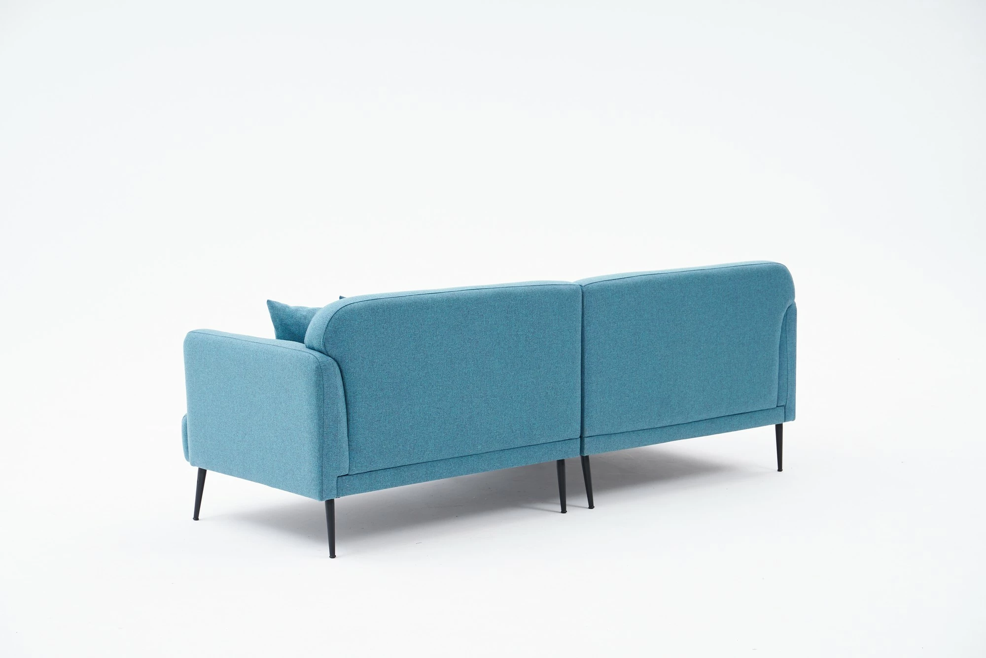 Këndsofa Atelier del Sofa, Revos majtas, ngjyrë turquoise