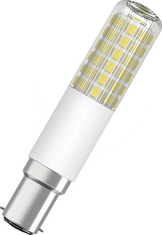 Llambë LED OSRAM LED Special T Slim 8W, B15d, 2700K Warm White, dimmable, transparente