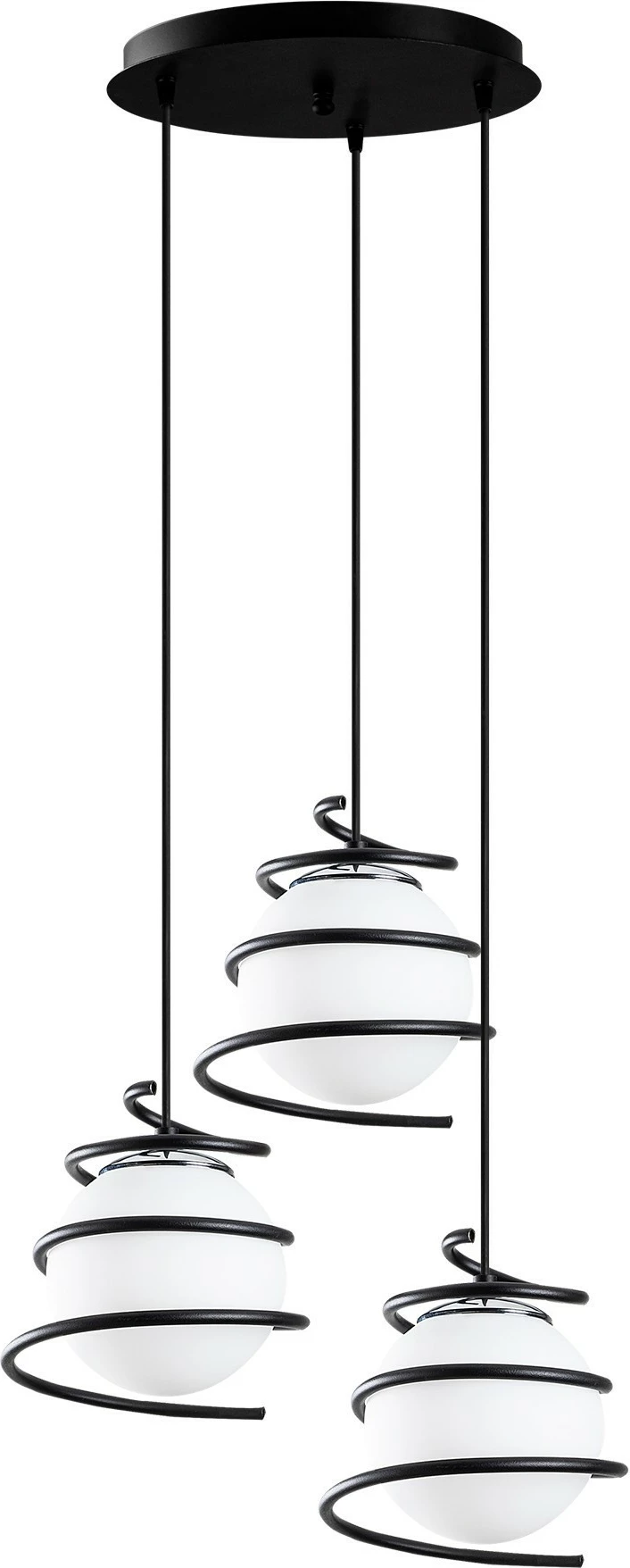 Llambë tavani Opviq, Elegance - 706-S2, ngjyrë e zezë