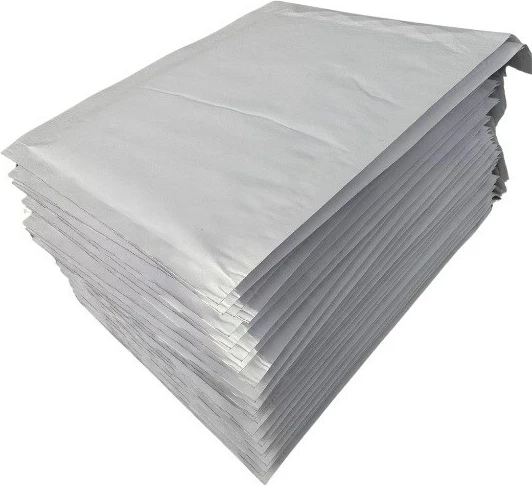 Zarf me flluska BESTPAK, 100 copë, Bardhë