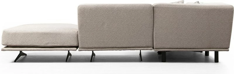 Kënd-sofë Atelier del Sofa, Bentley Corner (L3-C-O1-PUF), bezhë