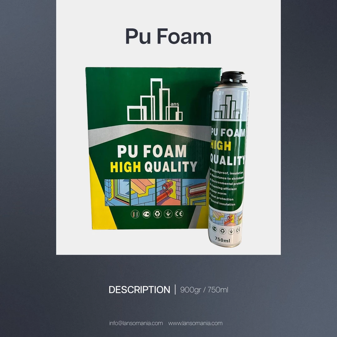 Shkumë për mbushje-izolim 750ml (Paketim me 12 copë)