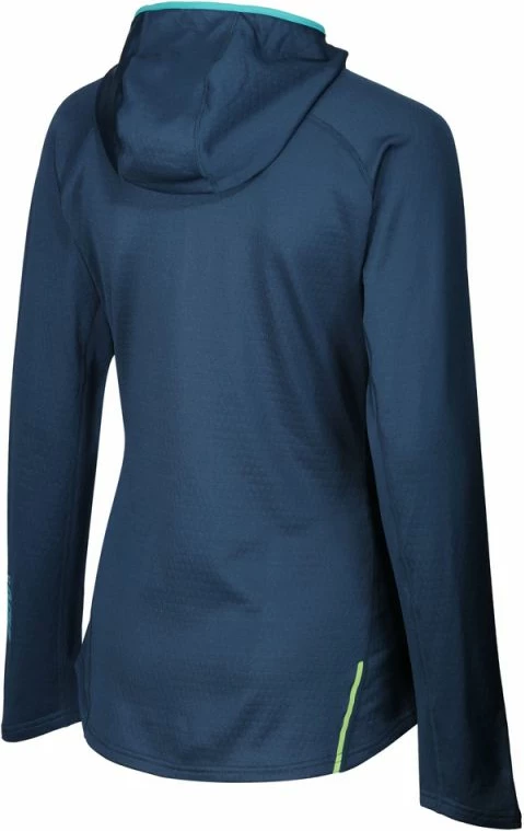 Duks për femra Inov-8 VentureLite Mid Hoodie FZ, navy blue