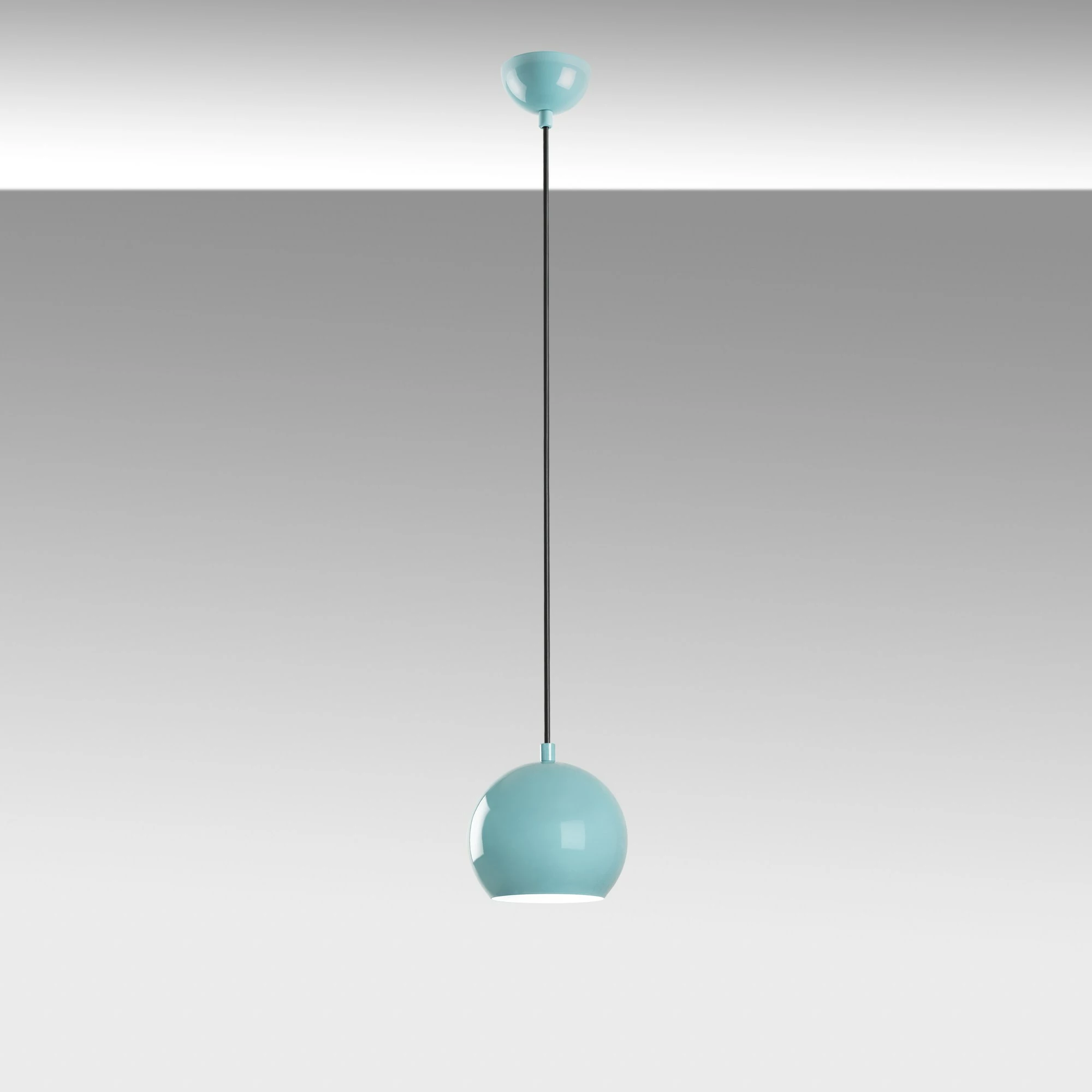 Llambë tavani Opviq, ngjyrë turquoise, Top