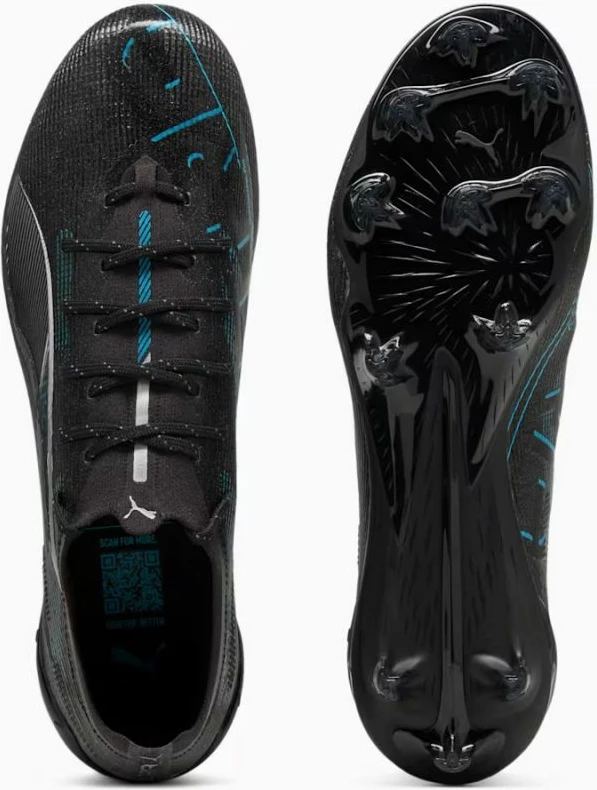 Atlete futbolli për meshkuj Puma, të zeza