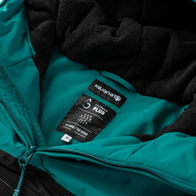 Jakne për meshkuj Iguana, e zezë/blu