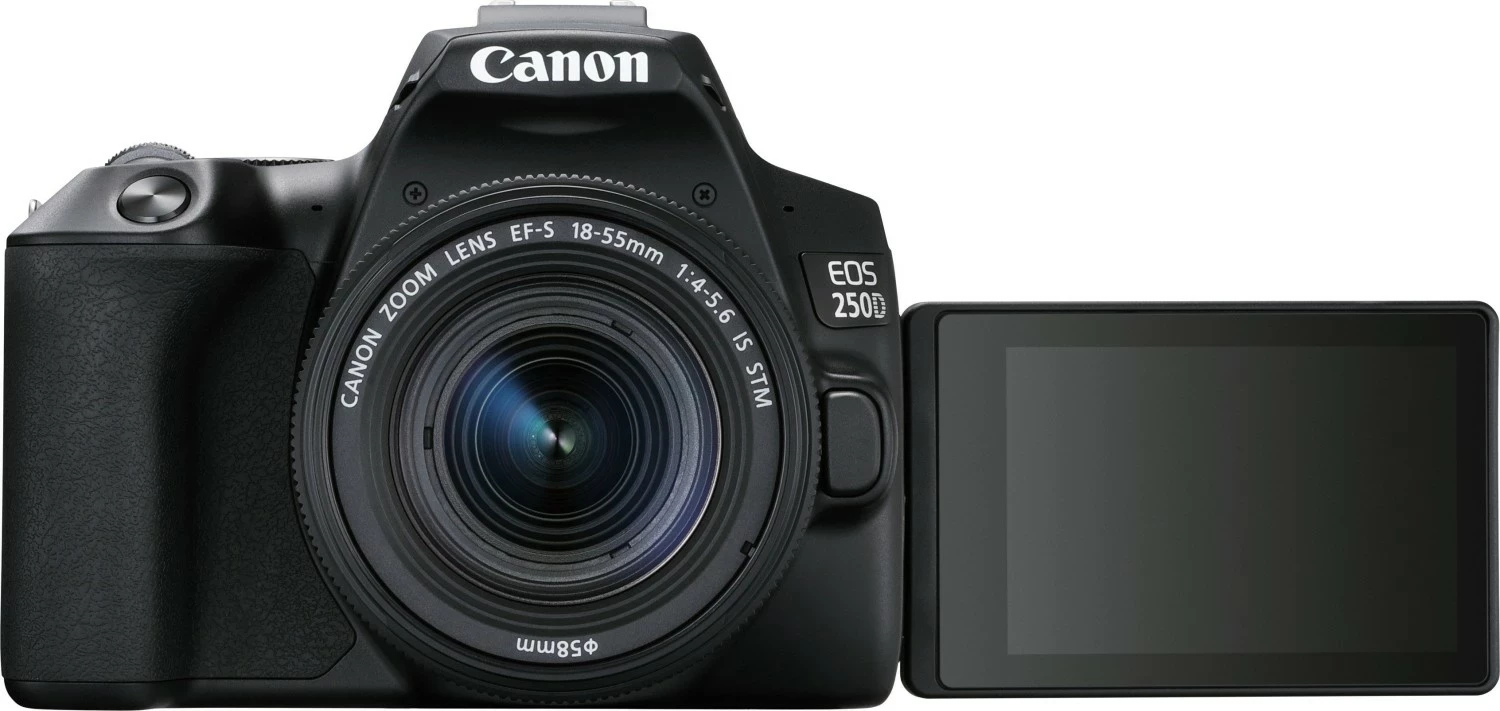 Aparat Canon EOS 250D, 18-55mm IS STM, i zi