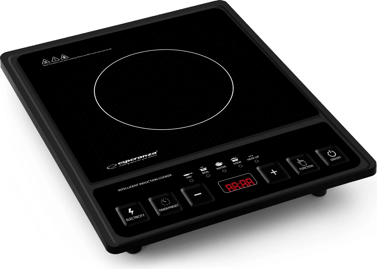 Pllakë induksioni Esperanza EKH011, e zezë