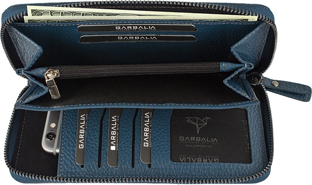 Portofol për gra, ngjyrë petrol blue, Zoozie Bags, Arthur