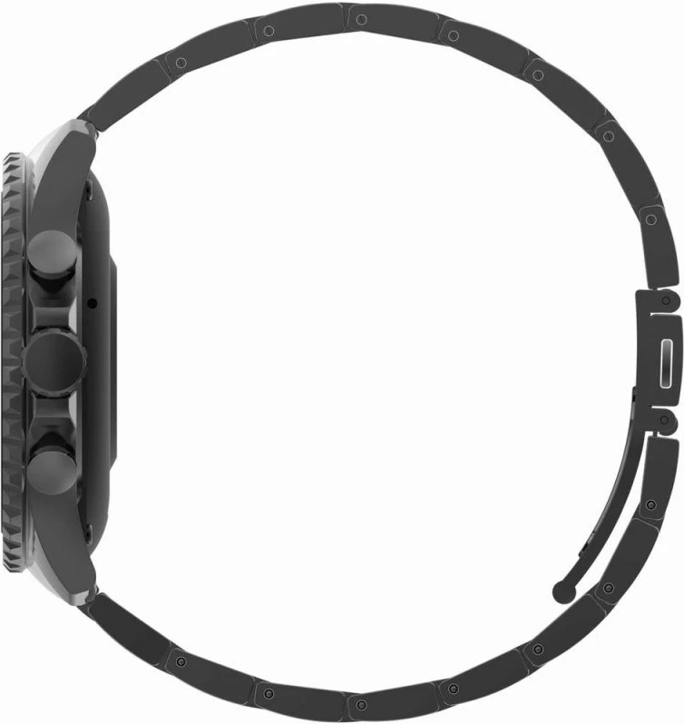 Smartwatch për meshkuj Gravity, e zezë