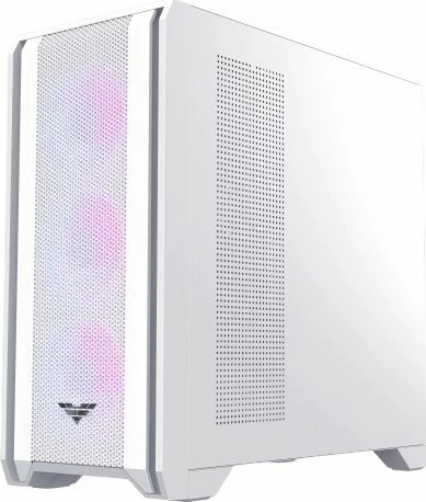 Kasë PREYON Nest Windy+ PRENWP04W Midi Tower ATX, 4x120mm PWM ARGB, USB-C, e bardhë