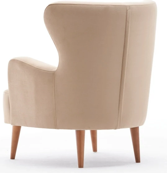 Karrige wing Karina, kadife krem