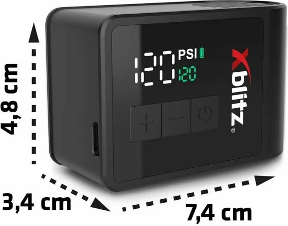 Pompë elektrike Xblitz, e zezë