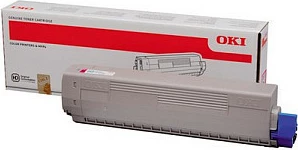 Toner OKI 44844506, magenta, 10000 faqe, për C831/C841